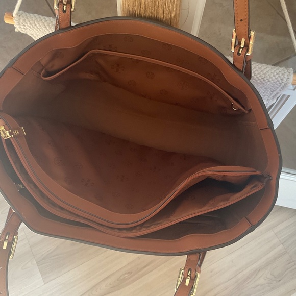 Tory Burch brown work bag tote Buckle - Picture 16 of 16